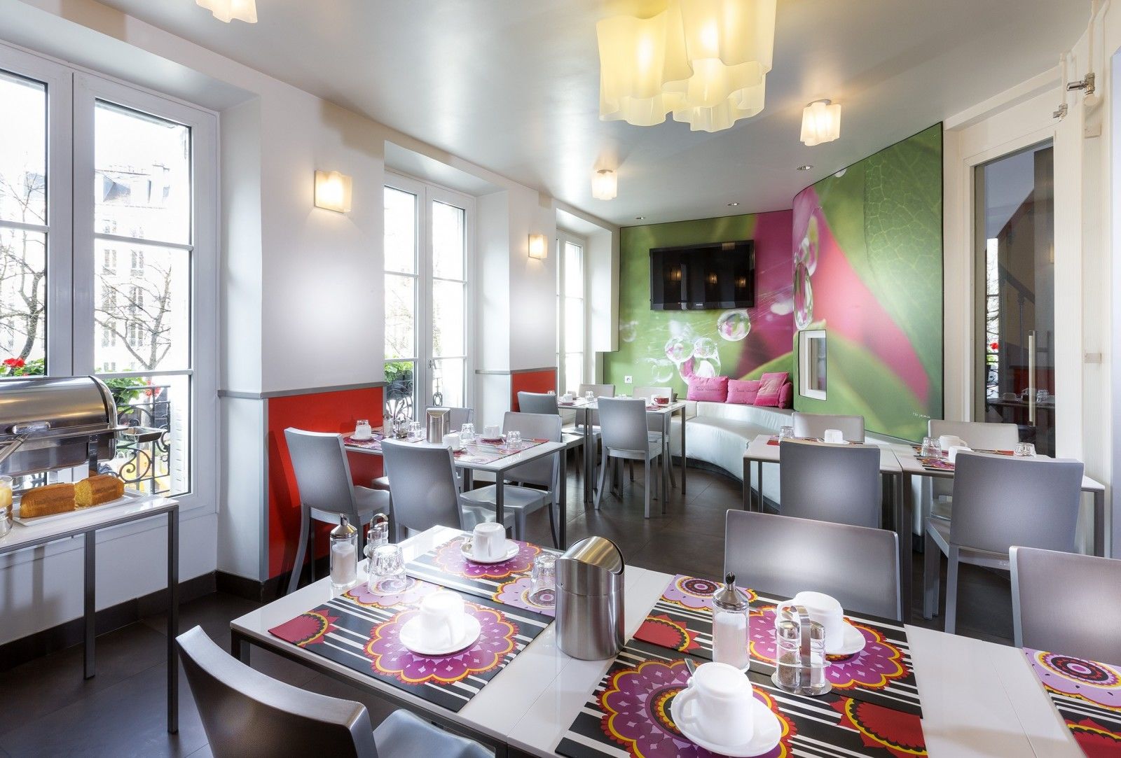 Hotel Du Parc Montparnasse Paris Restoran fotoğraf